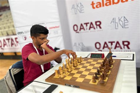 qatar chess standings|Qatar Masters: Narayanan beats Gukesh to grab the lead.